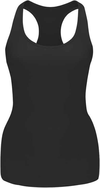 Women's Black Compression Slimming Tank Top