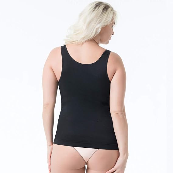 Women's Black Compression Slimming Tank Top